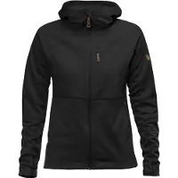 Fjällräven - Ropa de senderismo mujer - Abisko Trail Fleece W Black - Talla M - Negro