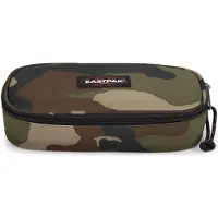 Eastpak Estuche 'Oval Single' navy / marrón / verde / caqui