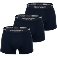 Emporio Armani Calzoncillo boxer marino / blanco