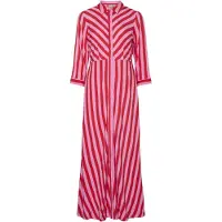 Y.A.S Vestido camisero 'Savanna' orquidea / rojo vivo