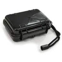 Origin Outdoors - Box Mini - Caja de protección size L 14 x B 10,3 x H 5,1 cm, negro
