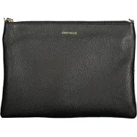 Coccinelle Best Bolsa de hombro Piel natural 28 cm negro