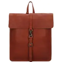 Burkely Antique Avery Mochila urbana Piel natural 40 cm marrón