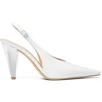 Michael Kors Electra Sling Pump Optic White Talla: 40.5 | Pumps Outlet | Mujer | Blanco