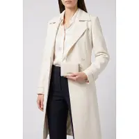 Coccinelle Metallic Soft Blanco Talla: OS | Bolsos Clutch Outlet | Mujer