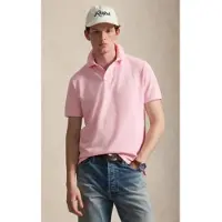 Ralph Lauren para hombre. 710534735519 El icónico polo de piqué Classic Fit rosa (XXL), Casual, Algodón, Manga corta,