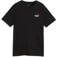 Puma Camiseta 'ESS No. 1' rojo / negro / blanco