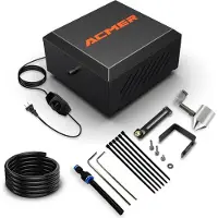 OEM Sistema de asistencia por aire, con flujo de aire ajustable de hasta 30 litros por minuto, compatible con la mayoría de los sistemas de marcado láser, clase C4