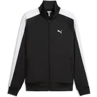 Puma Chaqueta deportiva negro / blanco