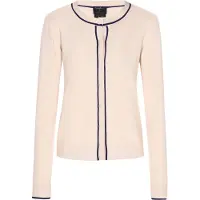 Dreimaster Klassik Cárdigan crema / negro