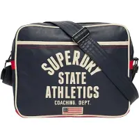 Superdry para mujer. W9110431A Bandolera Retro Alumni marino (OSFA), Casual, Poliéster, outlet 2026.