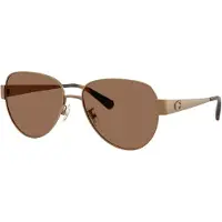 Coach Gafas de sol amarillo claro