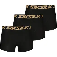 SikSilk Calzoncillo boxer beige / negro