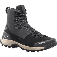 Salewa - Botas de senderismo invernal - Puez Winter Mid Ptx W Black/Black para Mujer - Talla 38 - Negro