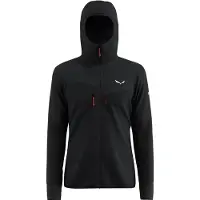 Salewa - Agner PolarLite Hooded Jacket - Forro polar size 48, negro