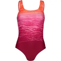 LASCANA Traje de baño naranja / fucsia / rosa claro
