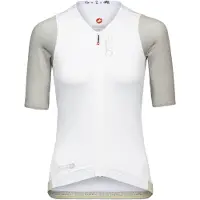 Castelli - Women's Corretto Jersey - Maillot de ciclismo size S, blanco