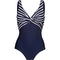 LASCANA Traje de baño navy / blanco