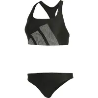 Adidas adidasConjunto de bikini con espalda de tirantes cruzados Big Bars 40 Black Mujer