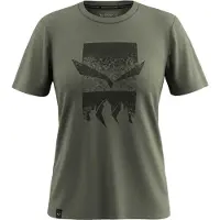 Salewa - Women's Eagle 3Cime T-Shirt - Camiseta de manga corta size 34, oliva