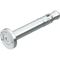 Obo Bettermann Tornillo de anclaje N-K 6-5-10/44, con cabeza, 6x44 mm, acero galvanizado, código de producto 3498390