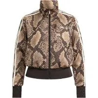 Adidas Originals adidasCHAQUETA FIREBIRD CON ESTAMPADO DE SERPIENTE SATINADA L Linen / Magic Beige Mujer