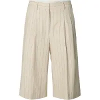 Selected Pantalón plisado gris claro