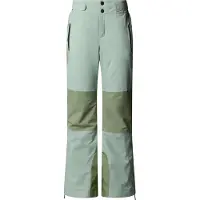 The North Face - Pantalones de esquí mujer - W Lenado Pant Slate Moss Bark Mist para Mujer - Talla M - Verde