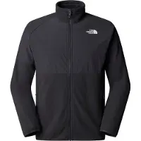 The North Face Chaqueta polar funcional 'Glacier' gris / blanco