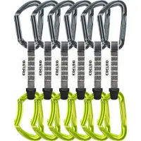 Edelrid - Pure Set Sixpack - Cinta exprés size 10 cm, gris