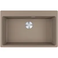 Franke Maris MRG 610-73 A: Fregadero encimera Cashmere Fragranite, apto para muebles bajos de 80 cm o más, con apertura manual.