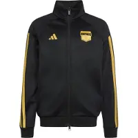Adidas Sudadera con cremallera deportiva 'FN TT' dorado / negro