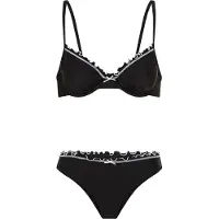 LASCANA Bikini negro