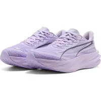 Puma Zapatillas de running 'Deviate Pure Nitro' antracita / lavanda