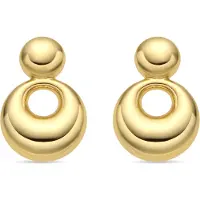 Luxenter Pendientes 'Sisma' oro