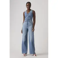 Levi's Denim Wide Leg Lightweight Jumpsuit Talla: W32 | Monos Outlet | Mujer