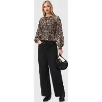AllSaints Cern Top Prowl Golden Brown Talla: 12 | Manga Larga Outlet | Mujer | Marrón