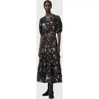 AllSaints Peony Top Vine Black Talla: 4 | Blusas Outlet | Mujer | Negro