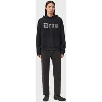 AllSaints Snare Oth Hoody Washed Black Talla: S | Sudaderas con Capucha Outlet | Hombre | Negro