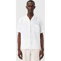 AllSaints Tri Ss Shirt Ecru Talla: S | Camisas Casuales Outlet | Hombre | Marrón