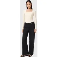 AllSaints Cruz Hally Jumper Chalk White Talla: S | Manga Larga Outlet | Mujer | Blanco