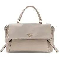 GUESS Bolso de mano 'Devon Top Handle Flap' taupe