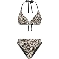 Shiwi Bikini 'Liz' ecru / marrón / negro