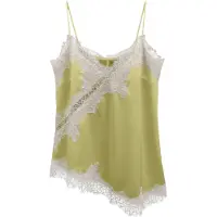Vero Moda Top 'VMNovi' kiwi / blanco cáscara de huevo