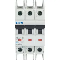 Eaton PowerWare Interruptor automático en miniatura Eaton FAZ-C40/3-NA, tipo C (102256)