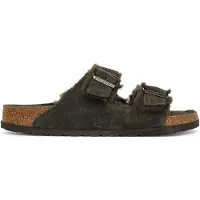 Birkenstock - Arizona VL Sheepskin - Zapatillas de estar por casa size 42 - Regular, negro