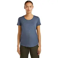 Icebreaker - Women's Merino Cool-Lite Sphere III S/S Scoop - Camiseta de merino size XS, azul