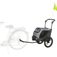 Trixie Remolque para Bicicleta para Perros Plegable - XL