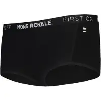 Mons Royale - Women's Sylvia Boyleg - Ropa interior merino size XL, negro