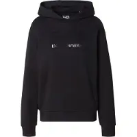 Emporio Armani Sudadera Con Capucha Train Logo Series Fancy Strass